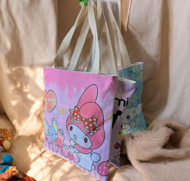 6 Bolsa Sanrio tipo Tote con Cierre $39 c/u