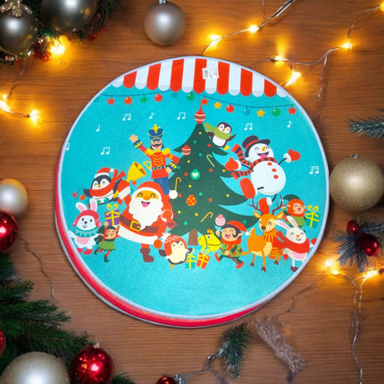 Tapete Circular Navideño 60 cm de Diametro