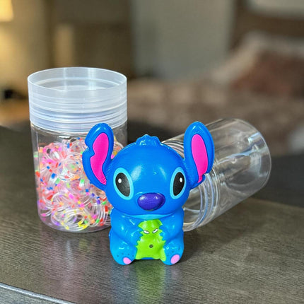 12 Botes Sticht de Ligas Dobles con Llavero Squish  $28 c/u