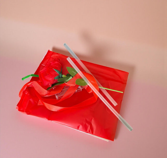 Globo Burbuja con Rosa y Luz