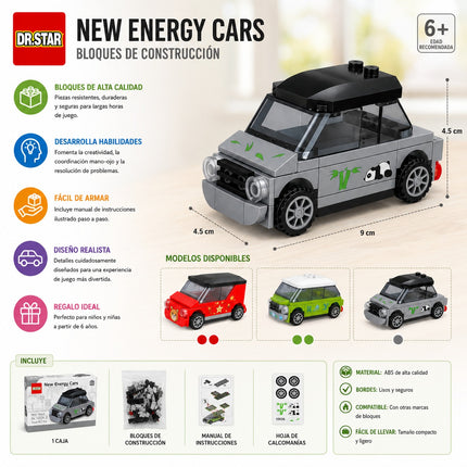 3 Carro para Armar Tipo Lego Diferentes Diseños $45 c/u
