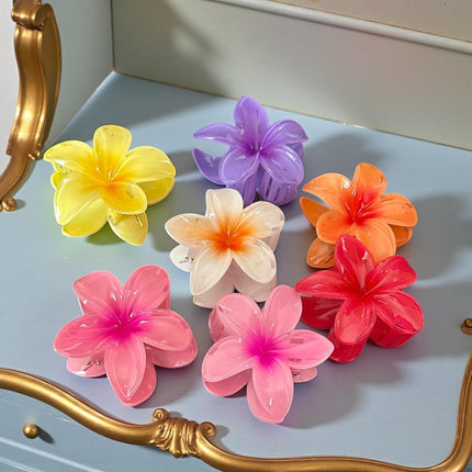 12 Pinzas Hawainas Clasicas Colores $9.9 c/u