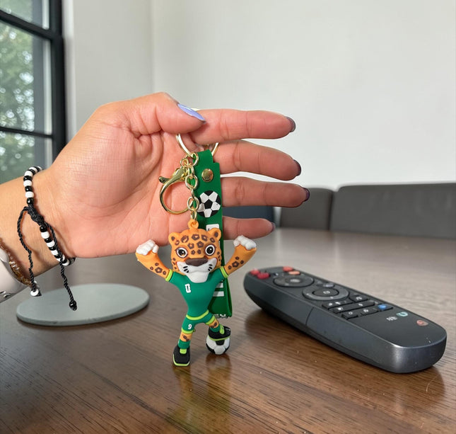 3 Llavero Grande "ZAYU" Mascota Mundialista Mexico  $29 c/u