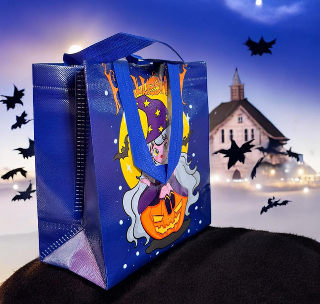 12 Bolsas Halloween Plastificadas $5.9 c/u