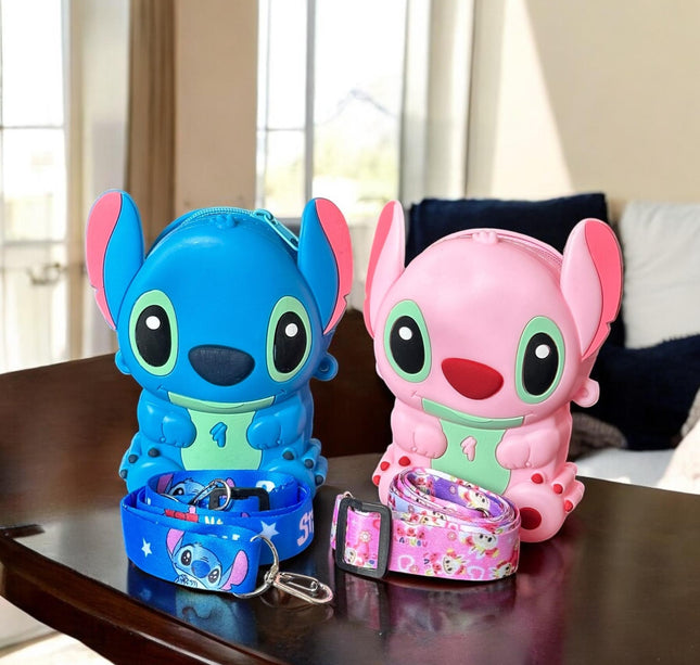 6 Monederos Stich Cruzado $59 c/u