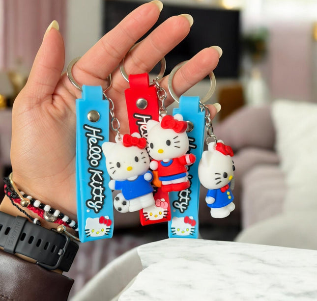 12 Llaveros Hello Kitty Cintas $6.8 c/u