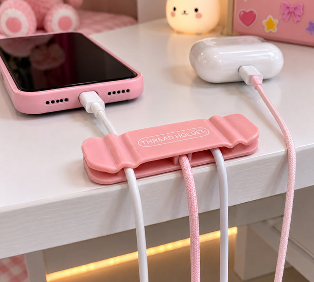 12 Organizadores De Cables Para Casa/Oficina $3.62 c/u
