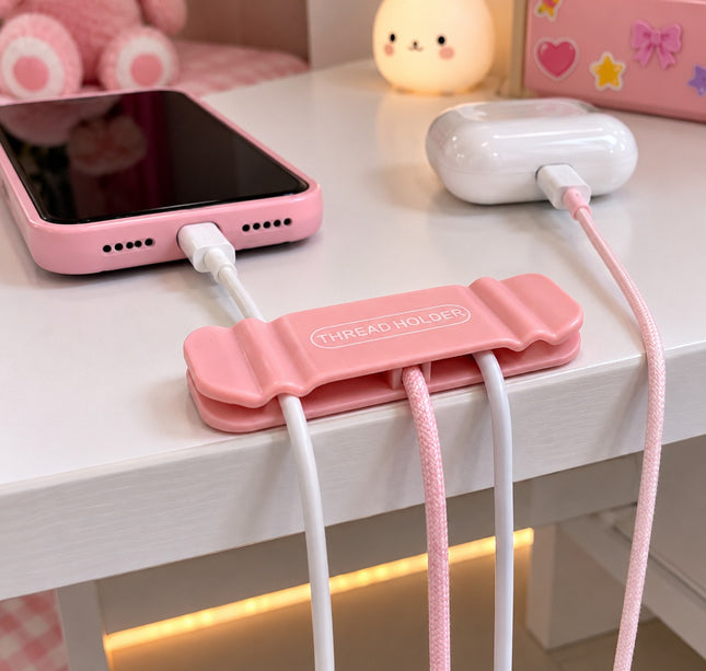 12 Organizadores De Cables Para Casa/Oficina $3.62 c/u