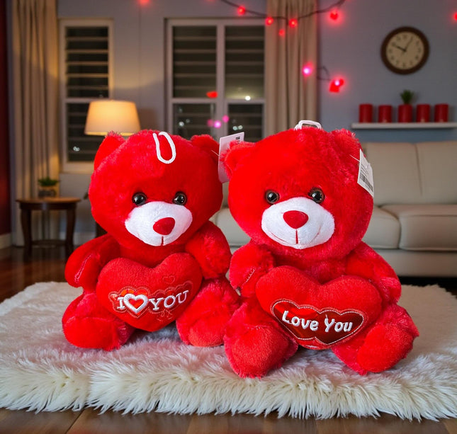 3 Oso de Peluche con Corazoncito Rosa/Rojo/Café/Beige $69 c/u