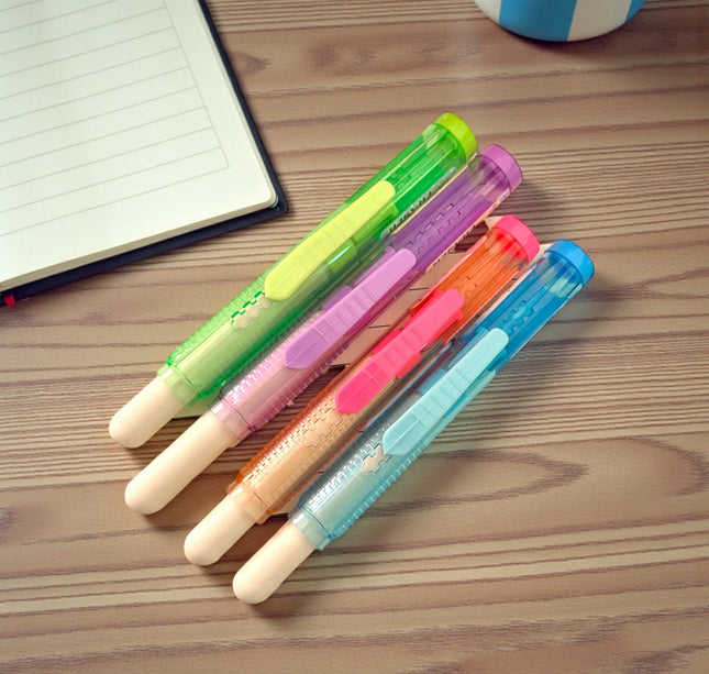 24 Gomas Retractiles Animalitos Colores $6 c/u