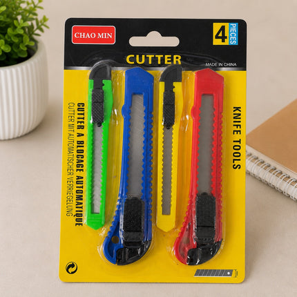 3 Sets de 2 Cutters Grandes y 2 Chicos $35 c/u