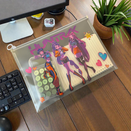 12 Folders Guerreras K-Pop con Abre Facil $10 c/u