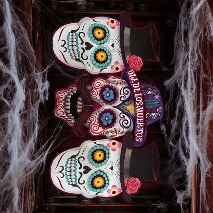 10 FIGURAS ADORNOS DIA DE MUERTOS $8 C/U