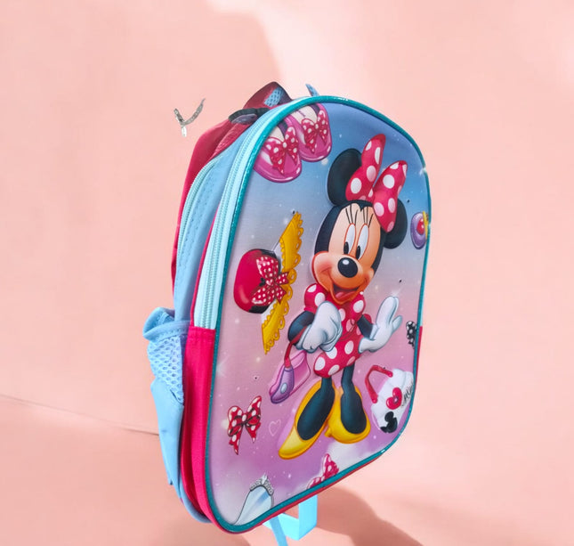 Mochila escolar Mickey Minnie con Luz