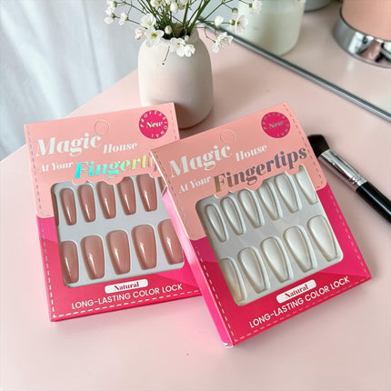 12 Uñas Postizas Colores Magic $9 c/u
