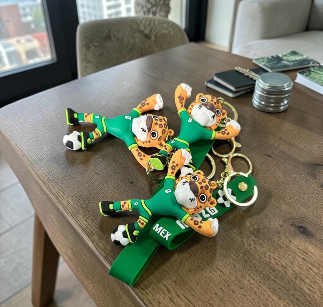 3 Llavero Grande "ZAYU" Mascota Mundialista Mexico  $29 c/u