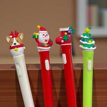 12 Plumas Figuras Navideñas con Luces $9.37 c/u