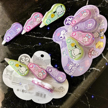 12 Set 4 Correctores Sanrio $18.9 c/u