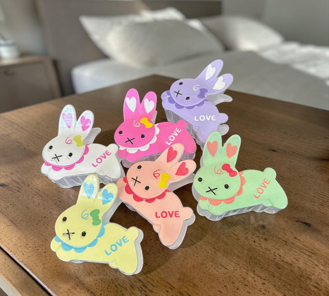 12 Pinzas Duos Ositos/Conejitos Lindos $13 c/u
