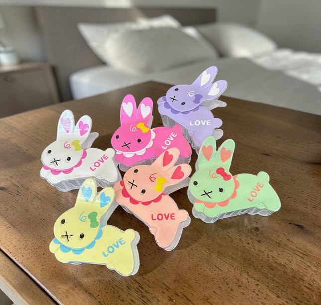 12 Pinzas Duos Ositos/Conejitos Lindos $13 c/u