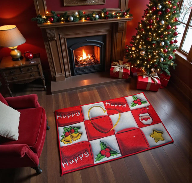 6 Tapete Navideño Estampados $29 c/u