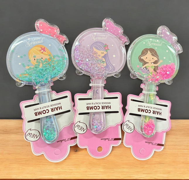 12 Cepillos para Cabello con Estrellas $19 c/u