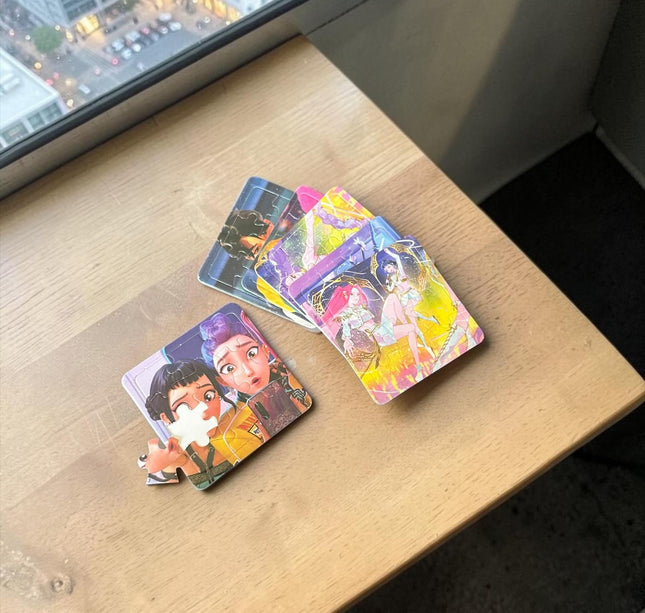 20 Sets Guerreras K-Pop de 6 Rompecabezas de Bolsillo $4.5 c/u