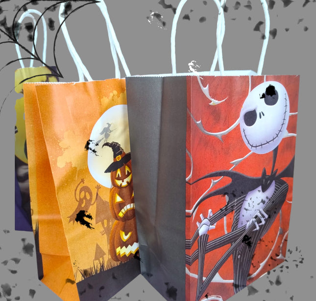 12 Bolsita para pedir dulces Halloween $4.2 c/u