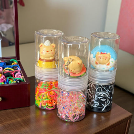 12 Botes de Ligas Dobles con Llavero Squish $21 c/u