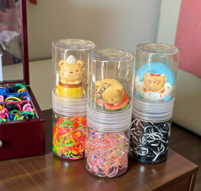 12 Botes de Ligas Dobles con Llavero Squish $21 c/u