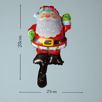 10 Globos Navideños Figuras $3 c/u