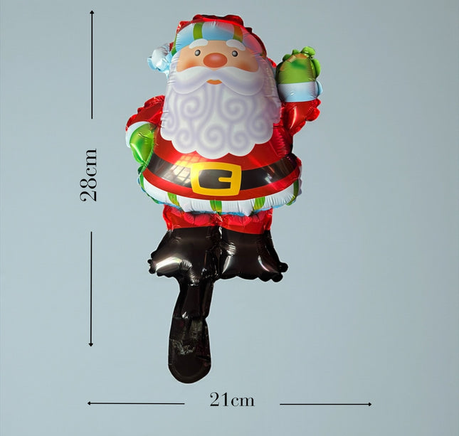 10 Globos Navideños Figuras $3 c/u