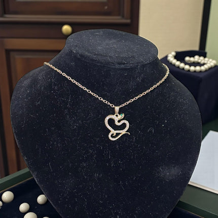12 Collares Figuras Pedreria Hermosas Dorados $9 c/u