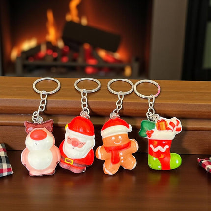 12 Squishie Llavero Navideño Ch $9.37 c/u