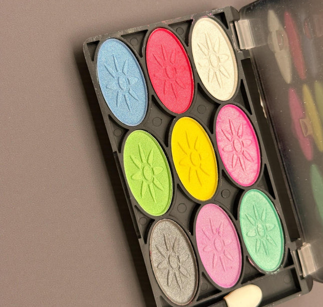12 Paletas de Sombras 9 Colores $11 c/u
