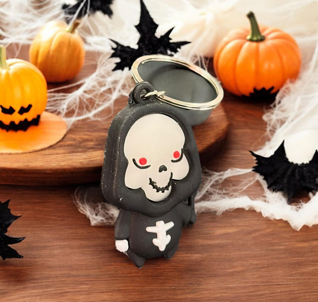 12 Llavero Halloween figuras 3D $5.6 c/u