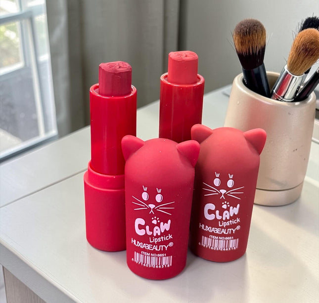 12 Labiales Gatitos Matte Huxia $11 c/u