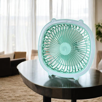 Ventilador de Tocador con Luz Led