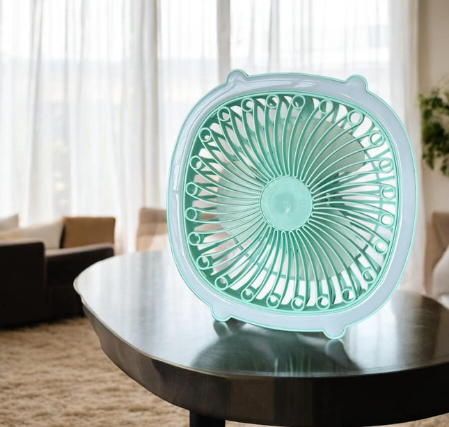 Ventilador de Tocador con Luz Led
