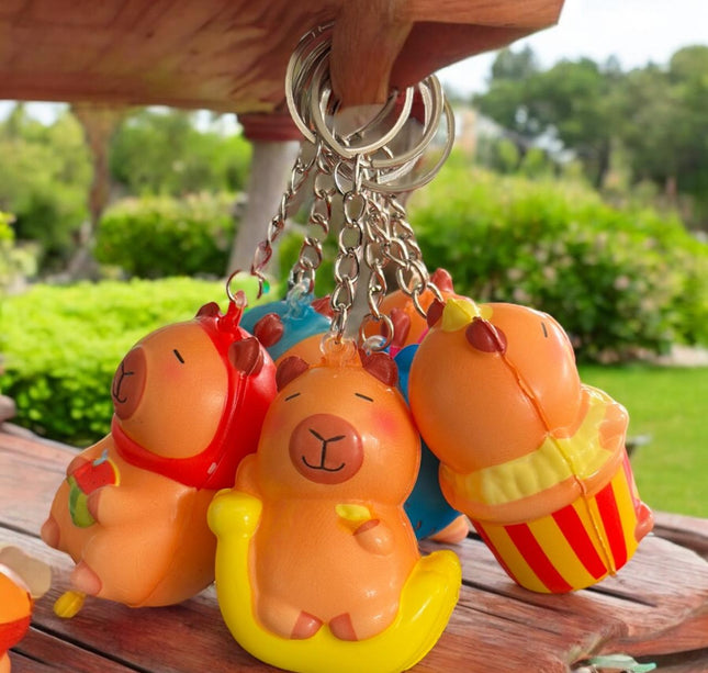 12 Squishies Capibara Figuras $7 c/u