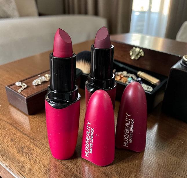 12 Labiales Matte Huxia Lipstick $11 c/u