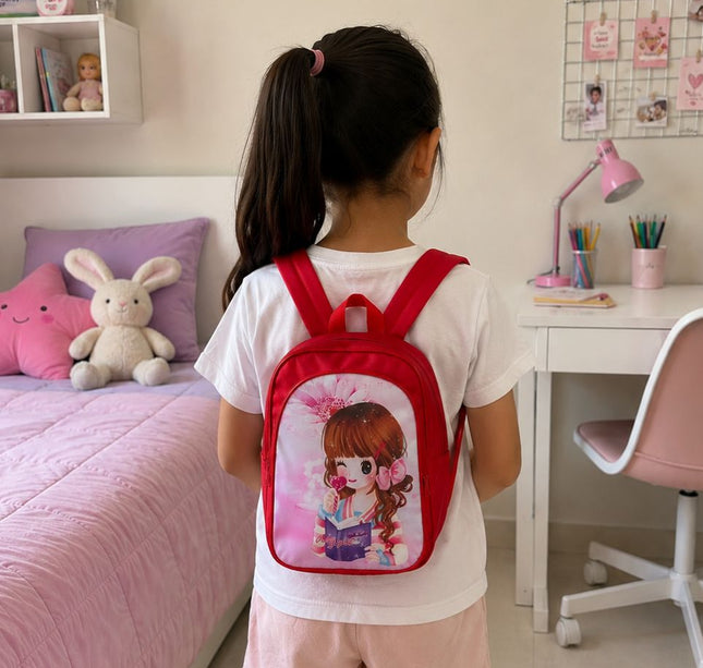 Mochila Escolar para Niños con Doble Compartimento