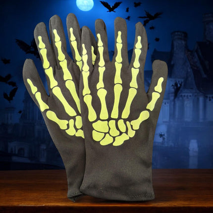 6 Pares de Guantes Calaveras $18 c/u