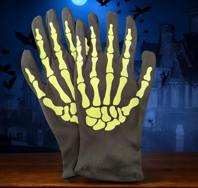 6 Pares de Guantes Calaveras $18 c/u