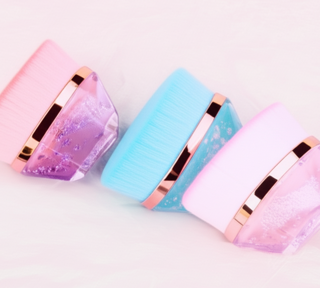 12 Brochas maquillaje Kabuki $18 c/u