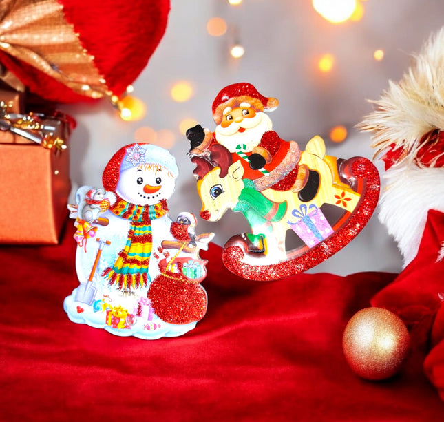 12 Decoraciones/colgantes  Navideñas $5.1 c/u