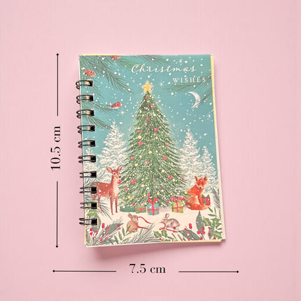 12 Libretitas Navideñas Santa con Lapicero $5.9 c/u