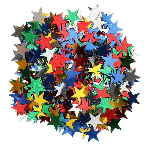 6 Cañon lanzador de Confetti colores en forma de estrella $29 c/u