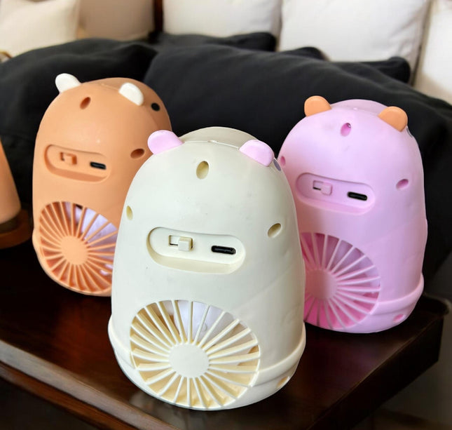 Capibara Ventilador Lampara