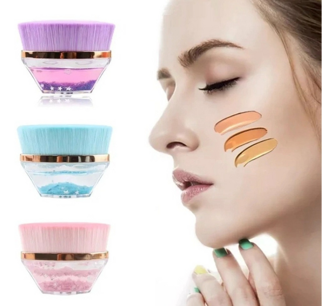 12 Brochas maquillaje Kabuki $18 c/u